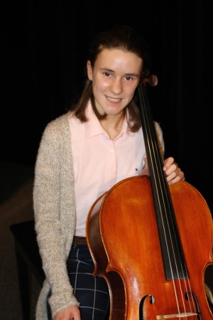 Youth orchestra cellist enjoys 'the moods of the music'